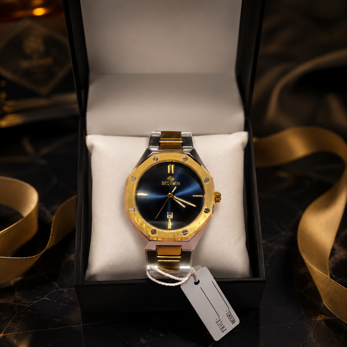 A&Z WATCH Premium Men's Luxury Stainless Steel Watch