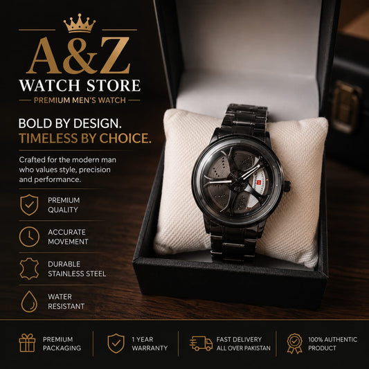 A&Z Watch Store – Executive Car-Rim Edition